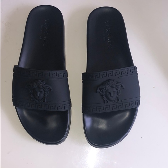 versace men's slippers